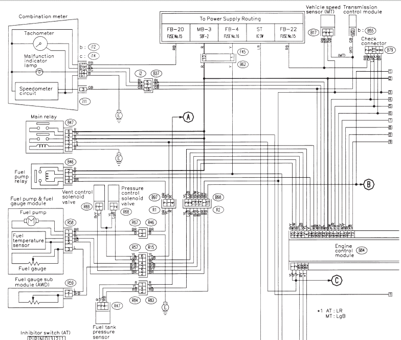 Subaru Legacy Wiring Diagram - General Wiring Diagram