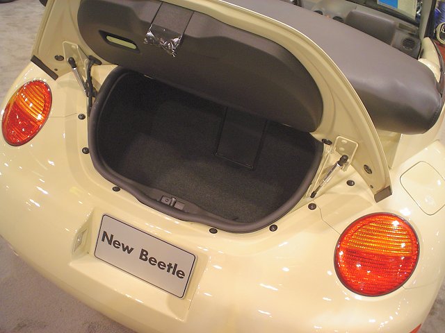 Jey Ping's Website - Journal - January 2004 2004 Volkswagen Beetle Trunk Will Not Open